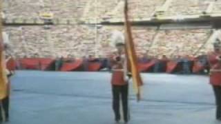 Barcelona 1992 Opening Ceremony  Catalonia and Spain Anthems [upl. by Nylrebmik]