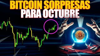 BITCOIN SORPRESAS PARA OCTUBRE  PRONOSTICO BITCOIN HOY ESPAÑOL [upl. by Nichols]