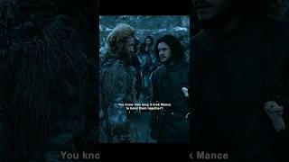 Jon Snow and Tormund help the wildlings avoid the White Walkers gameofthrones jonsnowedit movie [upl. by Anitserp]