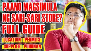 PAANO MAGSIMULA NG SARISARI STORE FULL GUIDE TINDAHAN SERYE EPISODE 1 [upl. by Khudari]