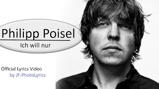 Philipp Poisel  Ich will nur [upl. by Rooney]