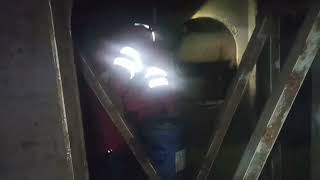 Working inside Ballast TankTrabaho ng Fitter sa Barko [upl. by Emyle]