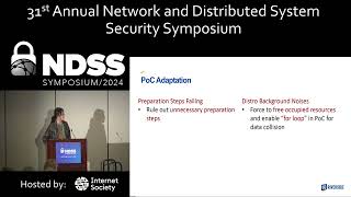 NDSS 2024  SyzBridge Bridging the Gap in Exploitability Assessment of Linux Kernel Bugs in the Lin [upl. by Hindu]