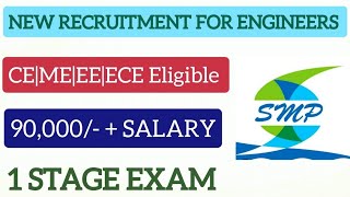 LATEST RECRUITMENT FOR ALL ENGINEERSSPM ASSISTANT MANAGER RECRUITMENT 2024SPM PORTS TECHNICAL JOBS [upl. by Ivy]