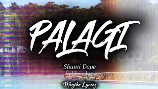 PALAGI  Shanti Dope Lyrics [upl. by Surbeck680]