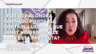 Alondra Santiago se vuelve loca cuando le hacen esta pregunta se enoja no sabe qué responder [upl. by Rovert640]