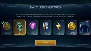 Injustice 2 mobile unable to open doesn’t goes through daily login reward [upl. by Carmelo]