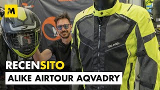 Wheelup Alike Airtour Aqvadry Recensione giacca touring moto [upl. by Ambrosia473]