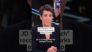 JD Vances rich record of remarks about Trump [upl. by Maro]