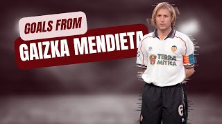 A few career goals from Gaizka Mendieta [upl. by Pirzada]