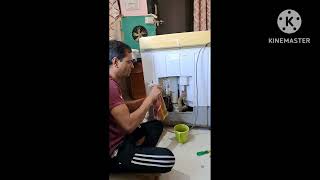 washing machine wash section water drain problem solve [upl. by Tatia853]