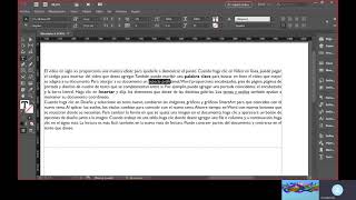 Importar texto desde Word a InDesign [upl. by Frechette250]