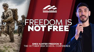 Freedom is Not Free  Enes Kanter Freedom at the October High School Conference [upl. by Kurland197]