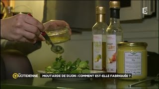 Moutarde de Dijon comment estelle fabriquée [upl. by Enyad]