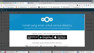 SIMRSKhanza Install Konfigurasi Nextcloud di Server Khanza dan Klient Khanza [upl. by Dunc]