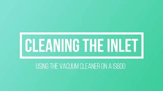 How to clean the inlet of the IONSCAN 600 using a vacuum cleaner [upl. by Chickie]