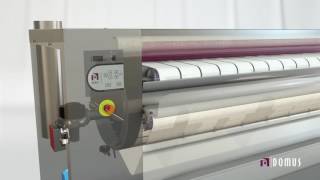 ECOVOLUTION Domus 3D Flatwork Ironer features [upl. by Sibilla]