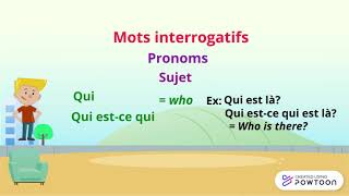 Linterrogation et les mots interrogatifs [upl. by Roxie838]