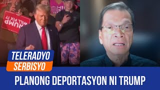 Trump’s ‘largest’ deportation plan could have big impact in PH economy expert  09 November 2024 [upl. by Sothena]