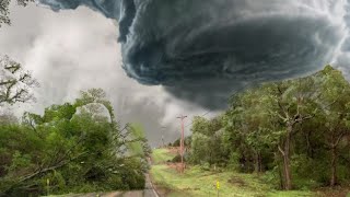 Dramatic Footage of the Tornado Hit Oklahoma City Cole Oklahoma  Tornado 2023 [upl. by Nosrettap]