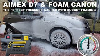 Aimex D7 unboxing amp review  The perfect pressure washer [upl. by Hector]