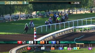 Clockers Corner Stakes  Sunday January 24 2016 HD [upl. by Llerraj]