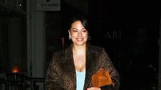 Ashley Graham Visits the Corner Store Restaurant [upl. by Atekan]