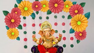 Ganpati decoration ideas for home  Ganpati decoration 2024  Ganpati decoration ideas for home 2024 [upl. by Powell]