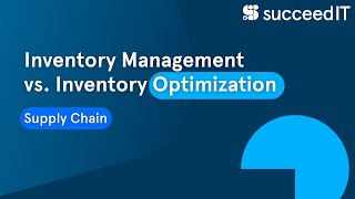 Voorraadbeheer vs Voorraadoptimalisatie  Supply Chain [upl. by Notreve]
