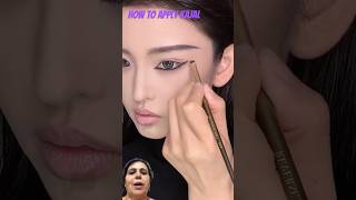 How to apply kajal shorts trending viral ytshots eyemakeup beauty eyeliner eyes [upl. by Kirbie895]