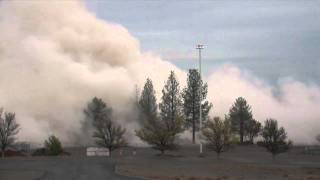 BRoll  Hanford 300 Area Building Implosions [upl. by Garreth]