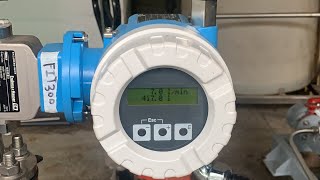 How to setup EH Flow Meter Promag 10H 10D Series [upl. by Bathelda846]