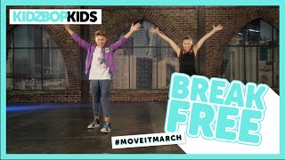 KIDZ BOP Kids  Break Free Dance Along [upl. by Eirak47]