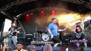 Psychostick Amplified Festival Uk 2018  I Hate Doing Laundry  Obey The Beard [upl. by Brooke212]