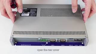 The installation tutorial for TPC series  Advantech [upl. by Avirt604]