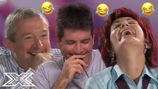 OLD BUT GOLD  Judges TRY NOT TO LAUGH Challenge  X Factor Global [upl. by Lepper]