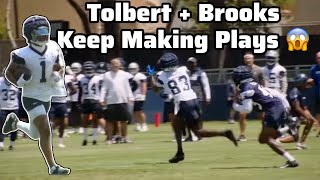 Cowboys Camp 2024 Jalen Tolbert and Jalen Brooks continue to Impress [upl. by Walston190]