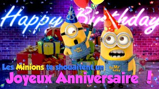 Les Minions te souhaitent un Joyeux Anniversaire 2 [upl. by Reeta]