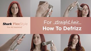 Hair Styler  How to Defrizz Straight Hair [upl. by Lezah]