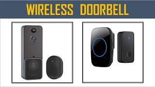 Best Wireless Doorbell in 2024  Top 10 Best Wireless Doorbell [upl. by Durnan]