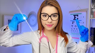 ASMR Detailed Cranial Nerve Exam amp Vestibular Assessment 👩‍⚕️ DETAILED Ear Eye Exam Hearing Test [upl. by Atinra82]