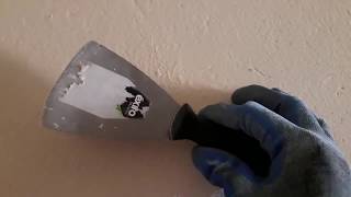 Como quitar pintura de agua de una pared [upl. by Shirl]