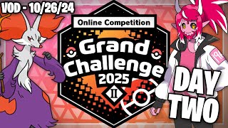 VGC Grand Challenge Day 2  Delphox Team 1812 🦊 Stream VOD 10262024 [upl. by Eletnahs669]