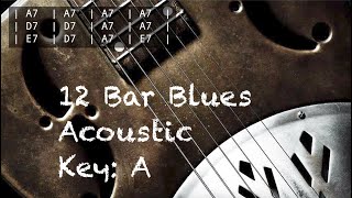 Acoustic Blues In A Backing Track [upl. by Zoe]