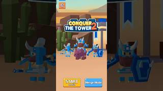 Conquer the tower 2  level 59 complete 😃  new games Cartoon [upl. by Anilas]