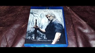 THE WITCHER THE COMPLETE FIRST SEASON Bluray Unboxing [upl. by Eniamsaj]