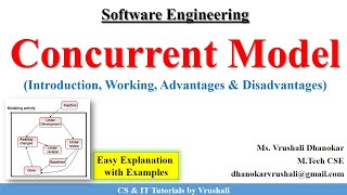 SE 10  Concurrent Model  Complete Explanation  Software Engineering Full Course [upl. by Ahsauqal]