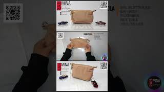 bimba y lola small biscuit trapezium makeup case I review I unboxing I highlights shorts [upl. by Rednael]