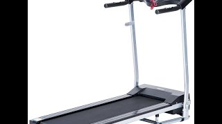 Merax JK1603E Easy Assembly Folding Electric Treadmill Motorized Running Machine [upl. by Zertnom]