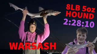 Stingray amp Smoothound Fishing Warsash Live [upl. by Pillihp]